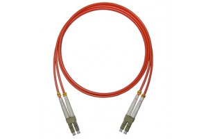 LC to LC, Multimode 62.5/125um, duplex, 3.0mm x 2 cable, 1 meter